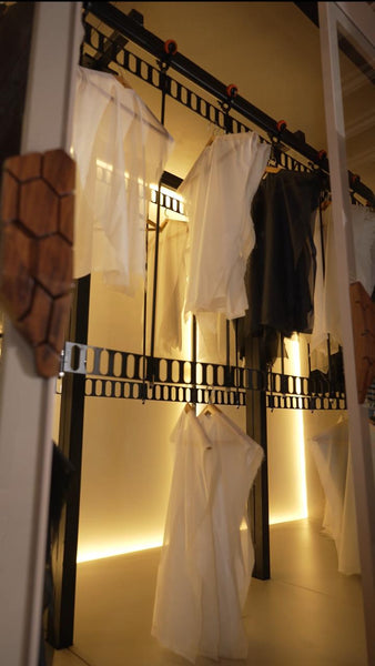 Maximize Your Space with the Serpenti Rotating Hanger Unit
